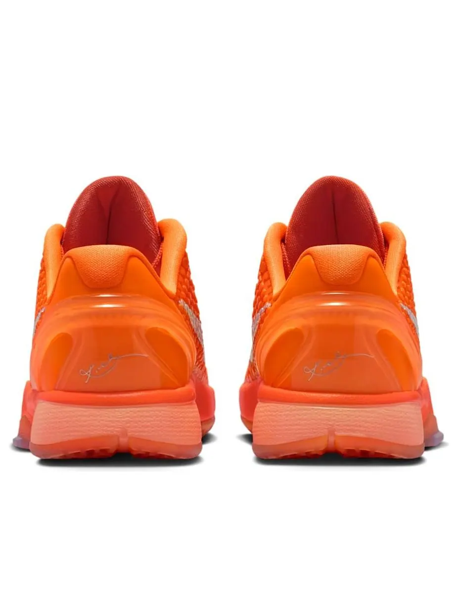 Кроссовки (GS) Nike Kobe 6 'Total Orange' — изображение 5 из 7, оранжевый