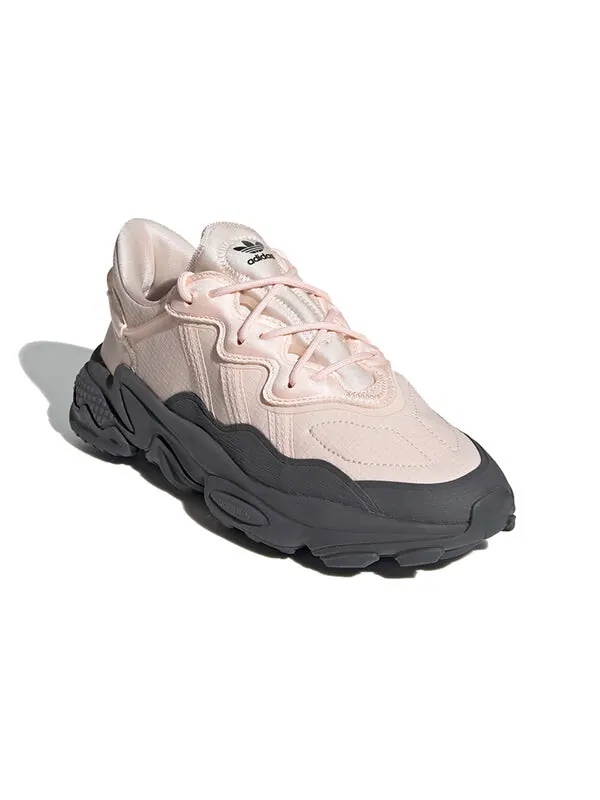 Кроссовки оригиналы ozweego tr Adidas — изображение 3 из 4, розовый/серый
