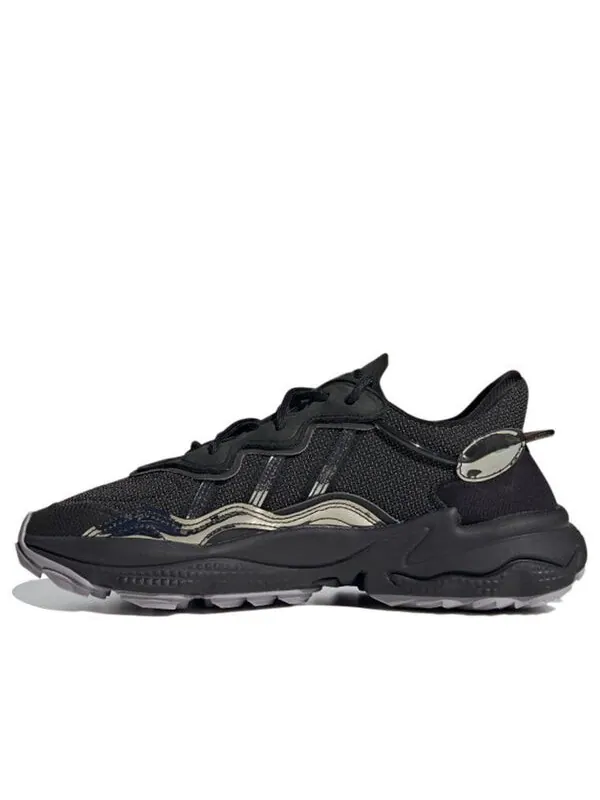 Кроссовки ozweego tr Adidas — изображение 1 из 4, черный/серый
