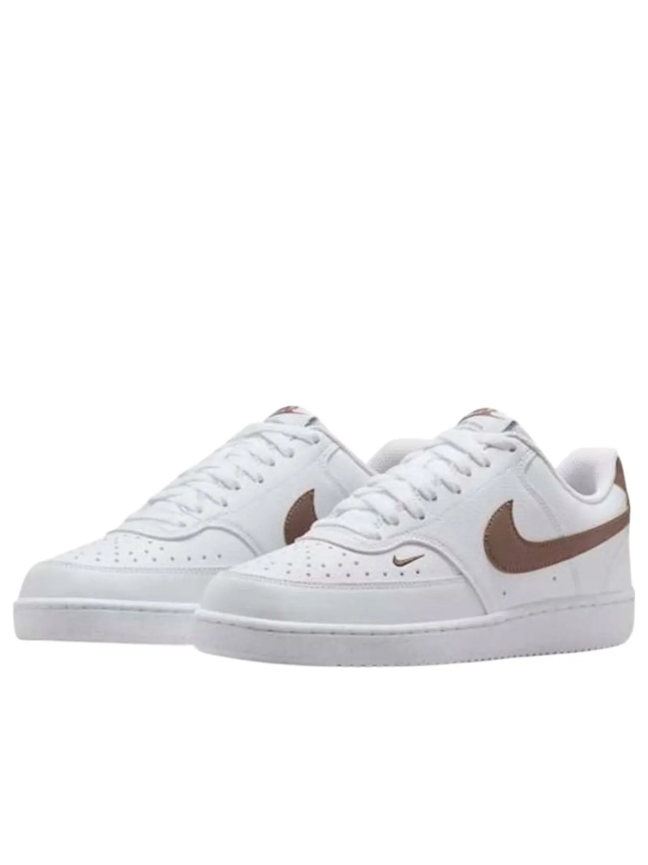 (WMNS) Nike Court Vision Low Next Nature 'White Mink Brown' — изображение 2 из 5, белый/коричневый