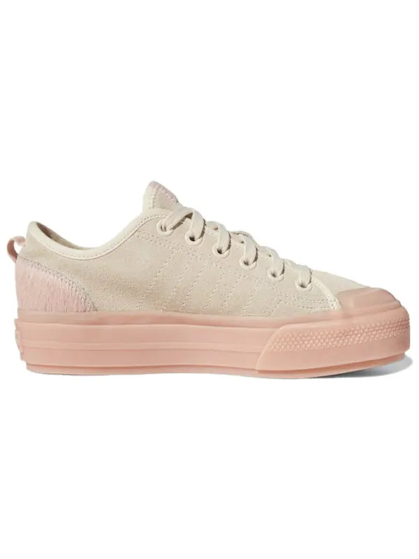 Кроссовки nizza rf platform 'vapour pink' Adidas — изображение 2 из 4, розовый