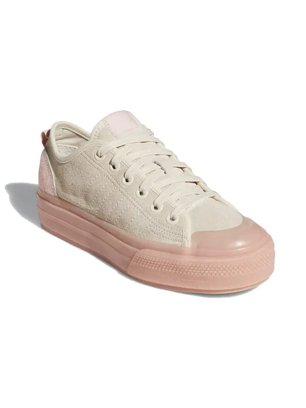 Кроссовки nizza rf platform 'vapour pink' Adidas — изображение 3 из 4, розовый