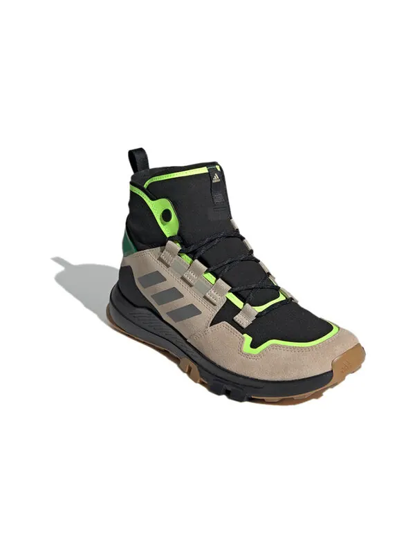 Кроссовки adidas Terrex Hikster Mid 'Black Brown Green' — изображение 3 из 4