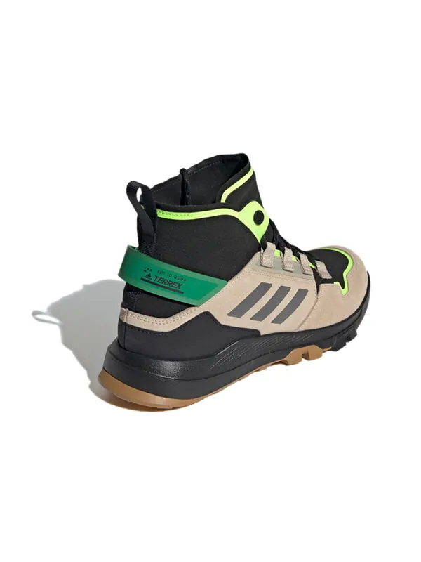 Кроссовки adidas Terrex Hikster Mid 'Black Brown Green' — изображение 4 из 4
