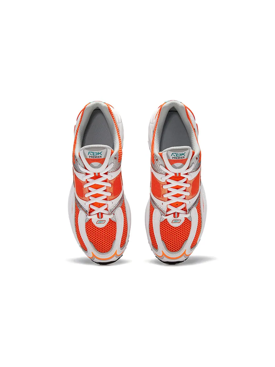 Беговые кроссовки Reebok Trinity Premier 'Energy Orange Grey' — изображение 4 из 6, оранжевый