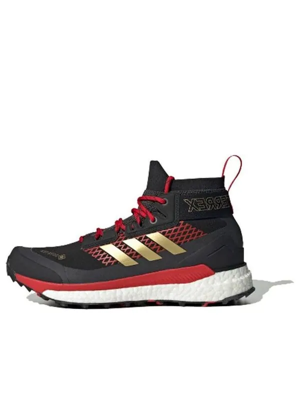 Кроссовки terrex free hiker gtx Adidas — изображение 1 из 4, черный/красный