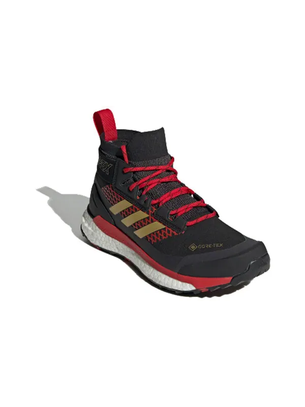 Кроссовки terrex free hiker gtx Adidas — изображение 2 из 4, черный/красный