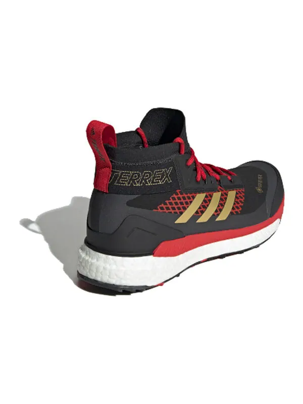 Кроссовки terrex free hiker gtx Adidas — изображение 3 из 4, черный/красный