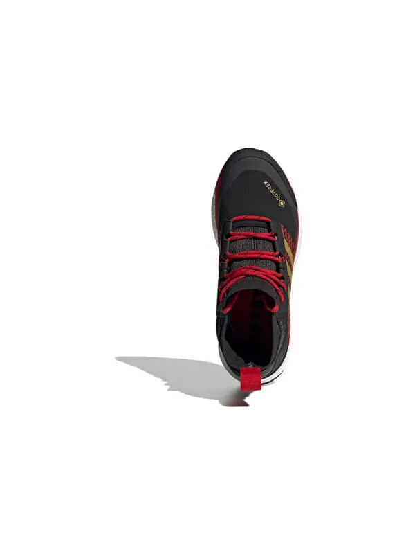 Кроссовки terrex free hiker gtx Adidas — изображение 4 из 4, черный/красный