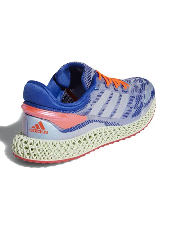 Кроссовки 4d run 1.0 Adidas — изображение 4 из 4, синий/оранжевый