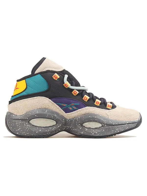 Кроссовки nice kicks x question 'bubba chuck's fishing' Reebok — изображение 2 из 4, коричневый