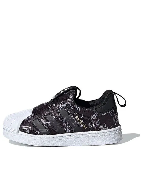 Кроссовки disney x superstar 360 Adidas — изображение 1 из 4, черный