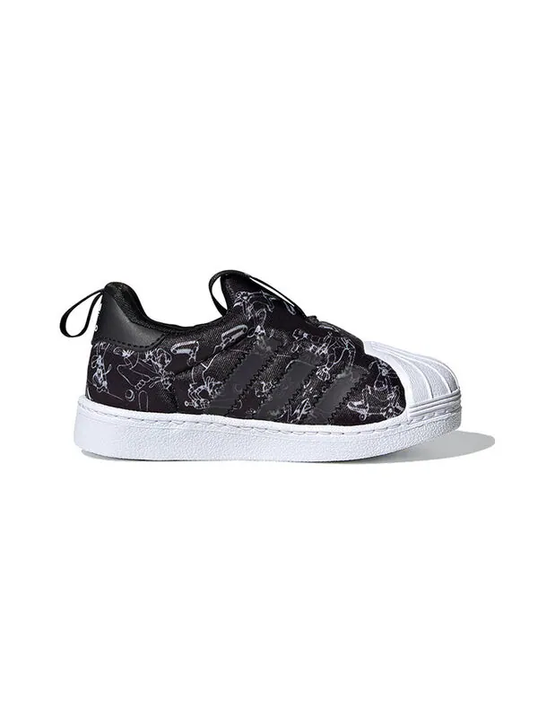 Кроссовки disney x superstar 360 Adidas — изображение 2 из 4, черный
