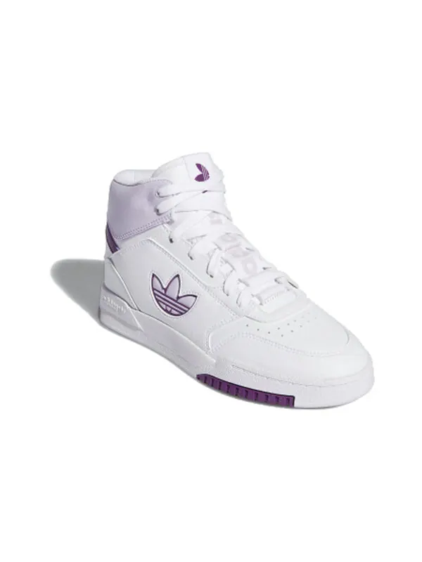 Кроссовки оригинальные drop step xl Adidas — изображение 2 из 4, белый/фиолетовый