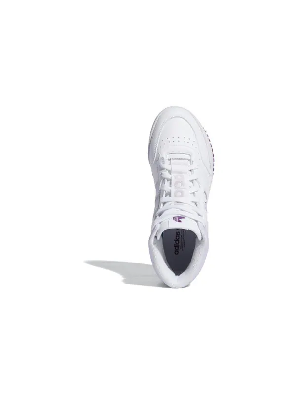 Кроссовки оригинальные drop step xl Adidas — изображение 4 из 4, белый/фиолетовый