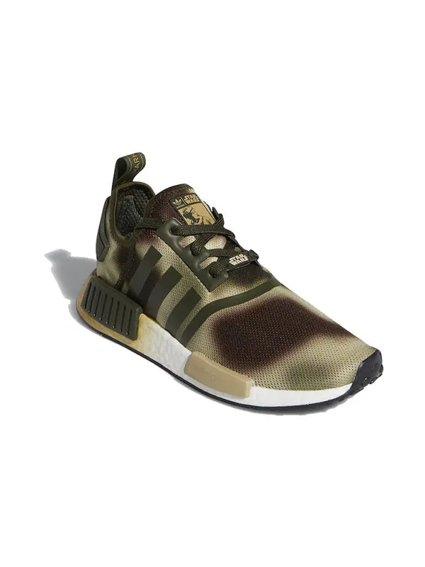 Кроссовки star wars x nmd_r1 принцесса лея Adidas — изображение 2 из 4, зеленый