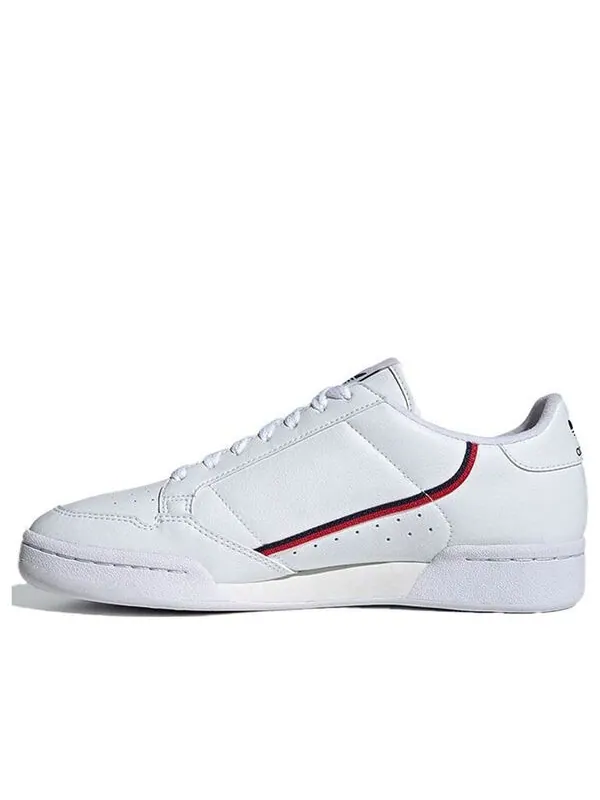 Кроссовки континентальные 80 Adidas — изображение 1 из 4, белый/черный/красный
