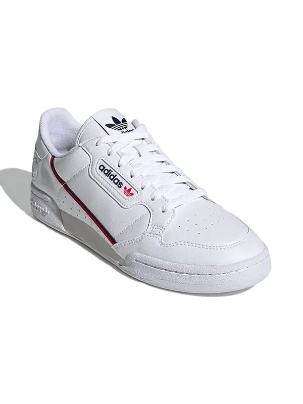 Кроссовки континентальные 80 Adidas — изображение 3 из 4, белый/черный/красный