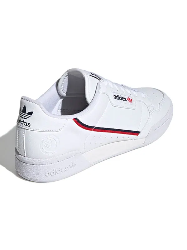 Кроссовки континентальные 80 Adidas — изображение 4 из 4, белый/черный/красный