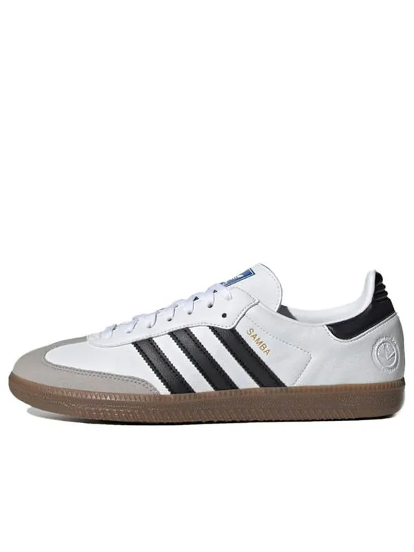 Кроссовки самба Adidas — изображение 1 из 4, белый/черный