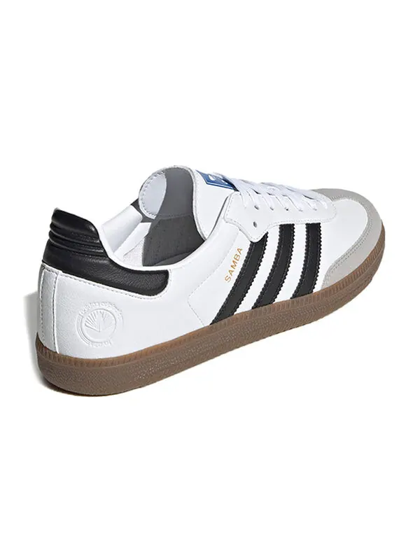 Кроссовки самба Adidas — изображение 4 из 4, белый/черный
