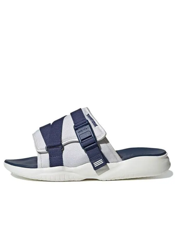 Тапочки neo utx sandal slippers blue/grey Adidas — изображение 1 из 4, синий/серый