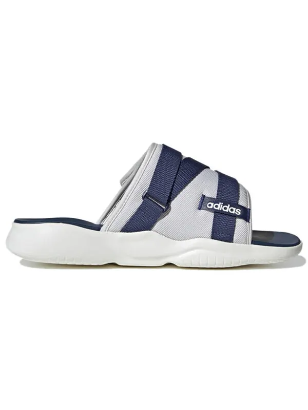 Тапочки neo utx sandal slippers blue/grey Adidas — изображение 2 из 4, синий/серый