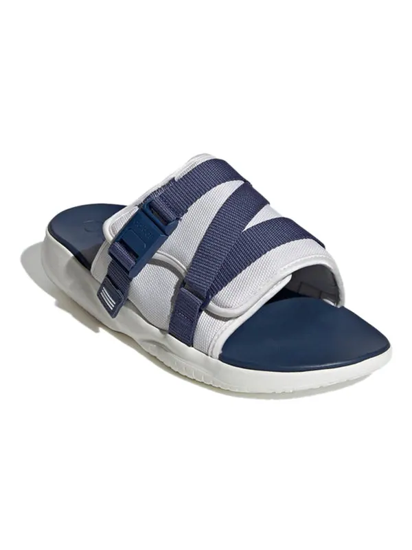 Тапочки neo utx sandal slippers blue/grey Adidas — изображение 3 из 4, синий/серый