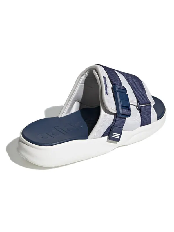 Тапочки neo utx sandal slippers blue/grey Adidas — изображение 4 из 4, синий/серый