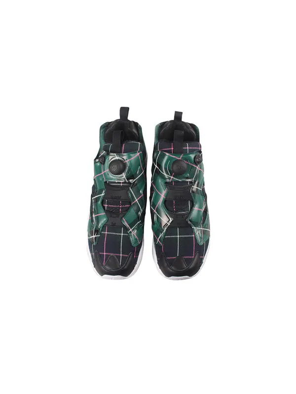 Кроссовки opening ceremony x instapump fury og 'green plaid' Reebok — изображение 4 из 4, зеленый