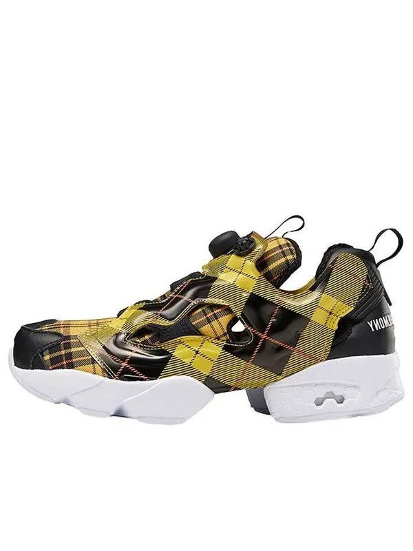 Кроссовки opening ceremony x instapump fury og 'yellow plaid' Reebok — изображение 1 из 4, желтый