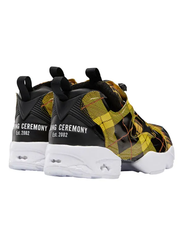 Кроссовки opening ceremony x instapump fury og 'yellow plaid' Reebok — изображение 4 из 4, желтый
