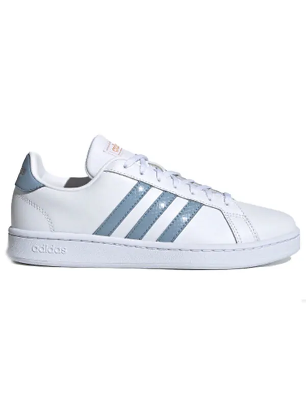 Кроссовки neo grand court Adidas — изображение 2 из 4, белый
