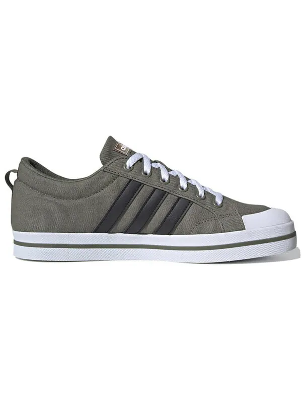 Кроссовки neo bravada Adidas — изображение 2 из 4, зеленый/белый