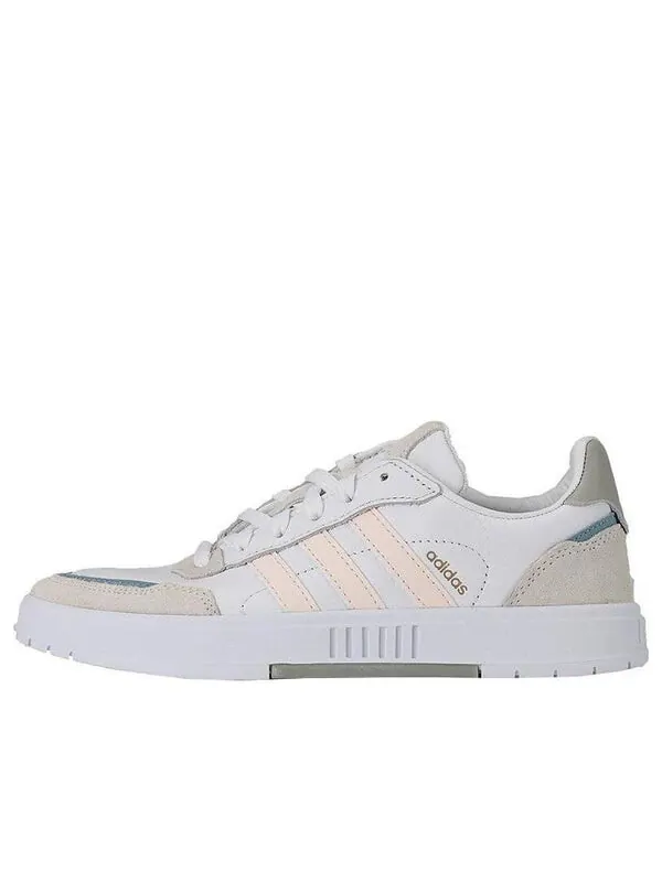 Кроссовки neo courtmaster розовые Adidas — изображение 1 из 4, белый/розовый/синий