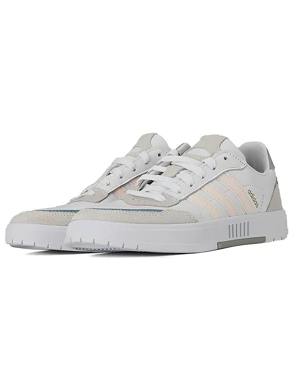 Кроссовки neo courtmaster розовые Adidas — изображение 3 из 4, белый/розовый/синий