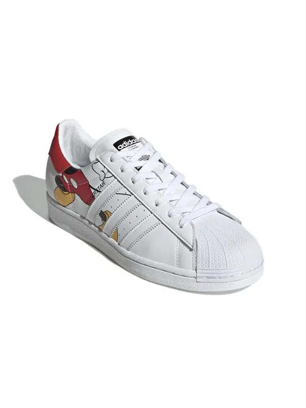 Кроссовки disney x superstar Adidas — изображение 2 из 4, белый