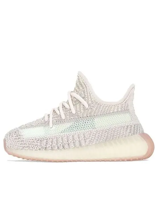 Кроссовки yeezy boost 350 v2 'citrin non-reflective' Adidas — изображение 1 из 4, бежевый
