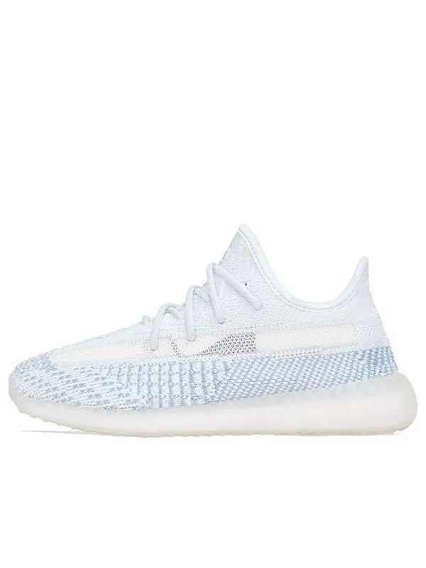Кроссовки Boost 350 v2 kids Adidas Yeezy — изображение 1 из 4, белый