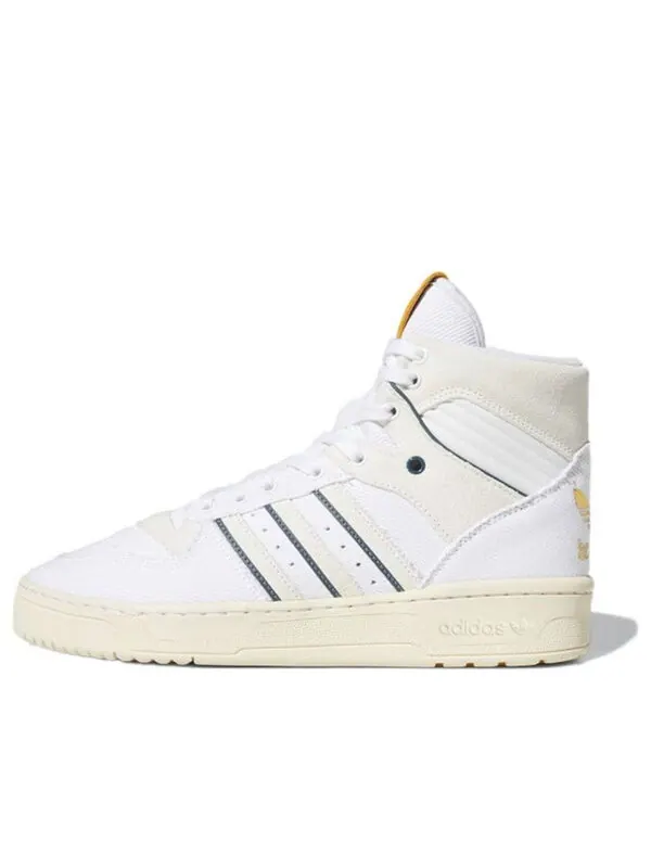 Кроссовки оригиналы соперничество Adidas — изображение 1 из 4, белый/желтый