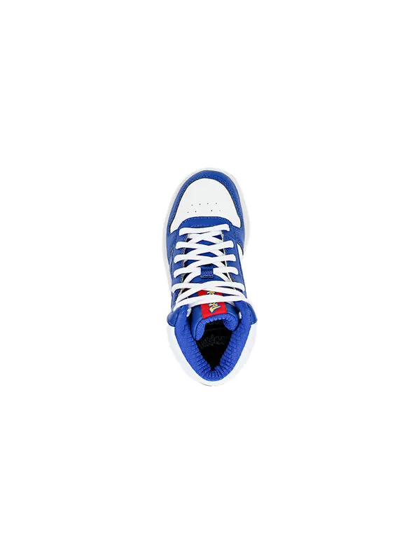 Кроссовки pokemon x hoops 2.0 mid j Adidas — изображение 4 из 4, белый/синий/черный
