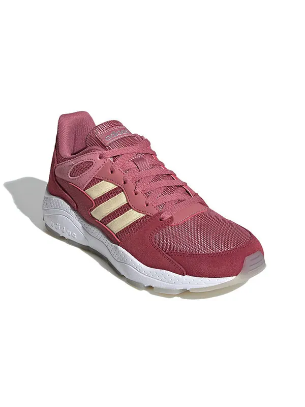 Кроссовки neo chaos красные Adidas — изображение 3 из 4, красный/желтый