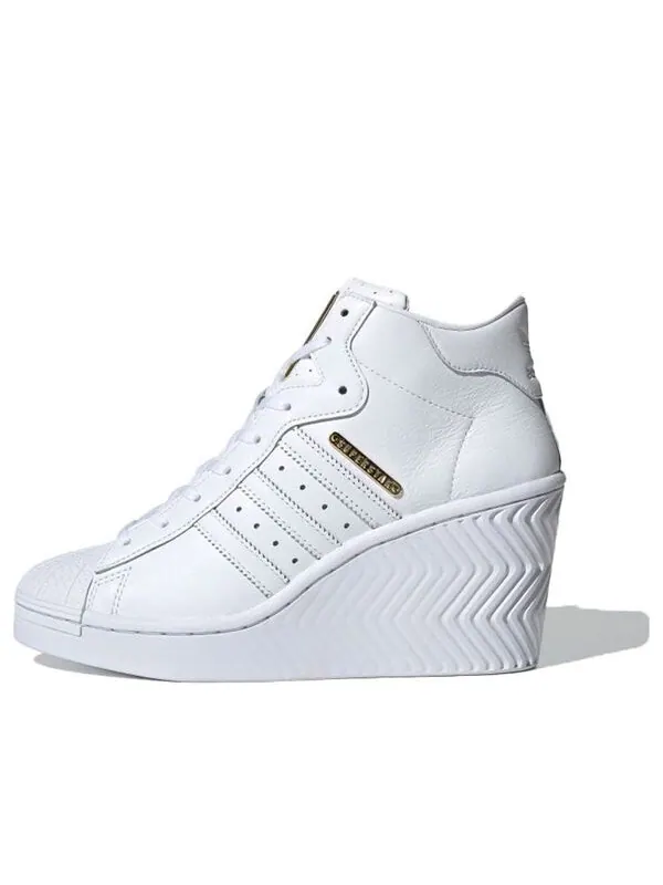 Кроссовки (WMNS) adidas Superstar Ellure 'White Gold Metallic' — изображение 1 из 4