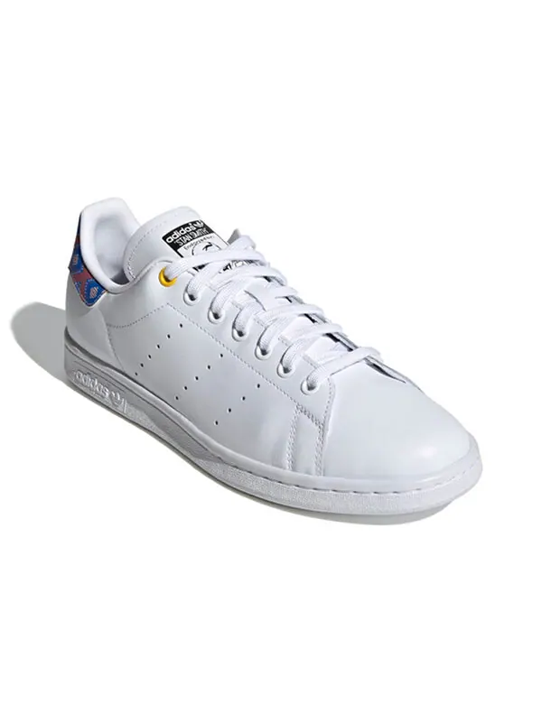 Кроссовки stan smith 'white aztec' Adidas — изображение 3 из 4, белый