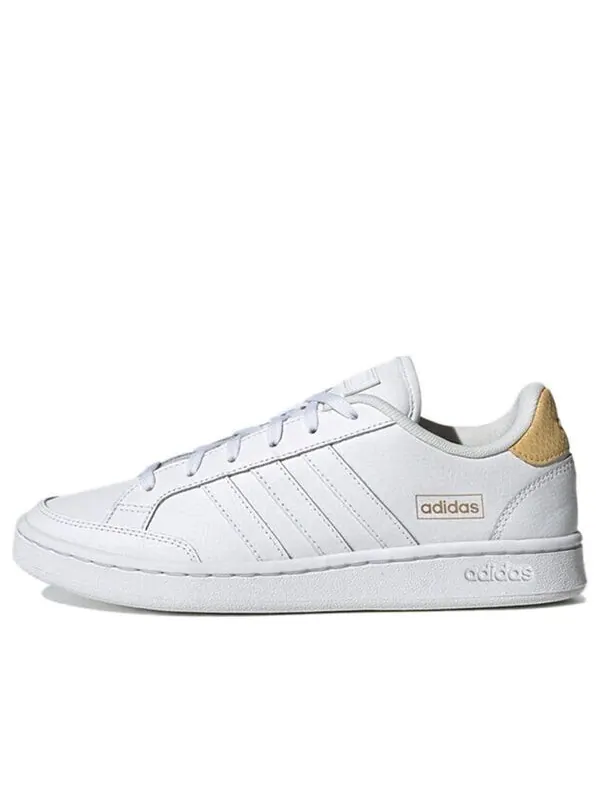 Кроссовки neo grand court se Adidas — изображение 1 из 4, белый/желтый