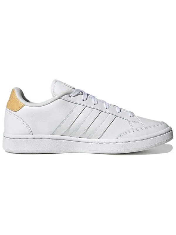 Кроссовки neo grand court se Adidas — изображение 2 из 4, белый/желтый