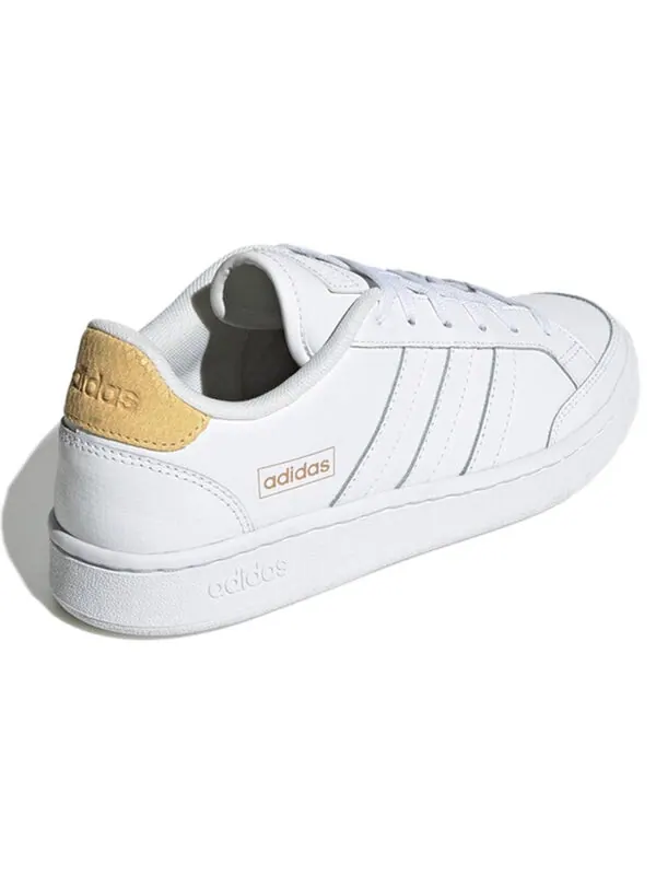 Кроссовки neo grand court se Adidas — изображение 4 из 4, белый/желтый