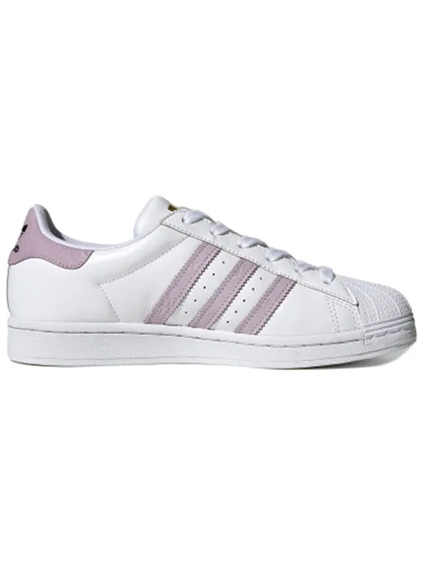 Кроссовки оригиналы суперзвезда Adidas — изображение 2 из 4, белый/фиолетовый