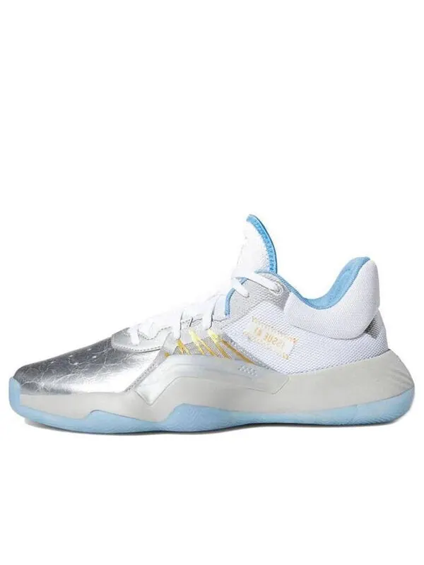 Кроссовки don выпуск #1 gca Adidas — изображение 1 из 4, белый/синий/серебристый