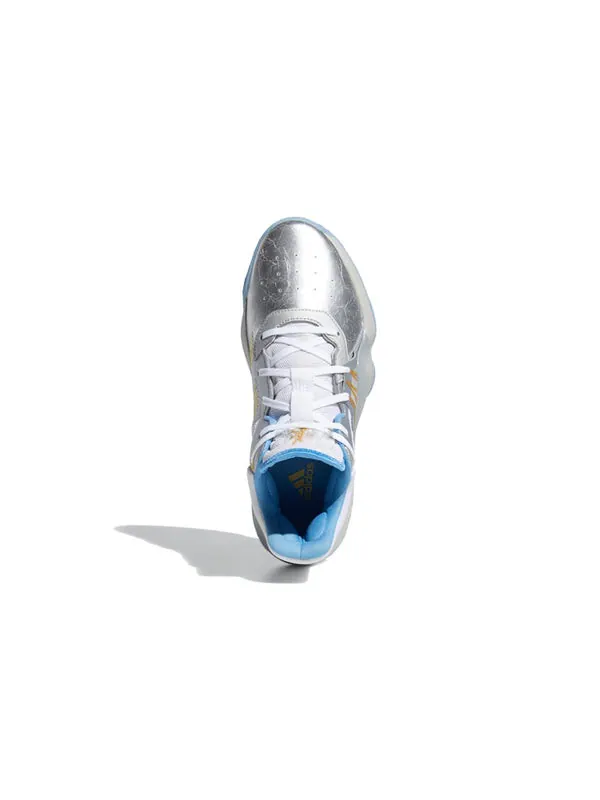 Кроссовки don выпуск #1 gca Adidas — изображение 4 из 4, белый/синий/серебристый
